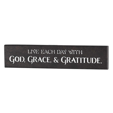 Wall Hanging Metal God Grace & Gratitude by Dicksons