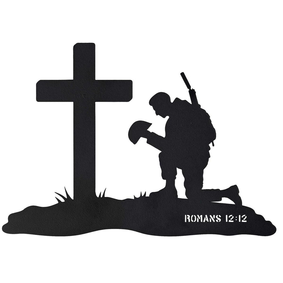 Metal Wall Hanging Cross Solider by Dicksons