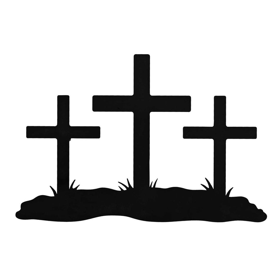 Metal Wall Hanging Metal Calvary Crosses by Dicksons