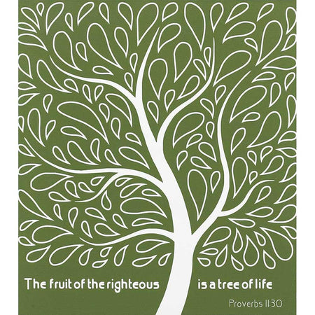 Plaque Wall Wood 18" Tree by Dicksons