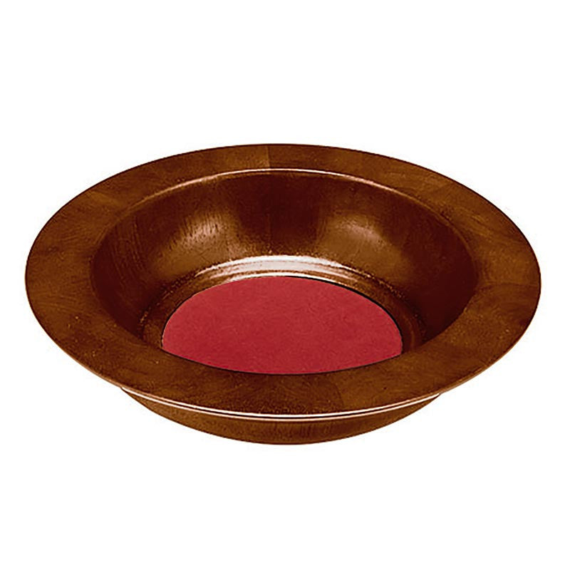 Walnut Stain Wood Offering Plate