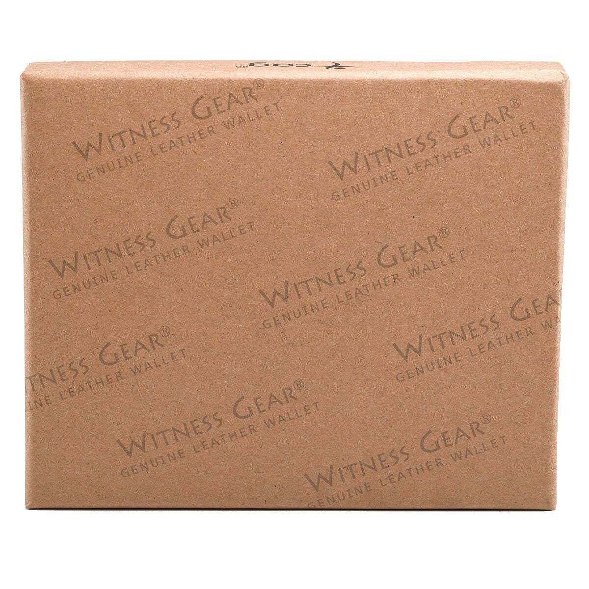 Wings Like Eagles Camel Tan Full Grain Leather Trifold Wallet by Christian Art Gifts, product view 7