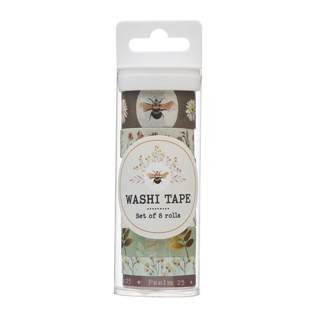 Psalm 23 Floral Washi Tape Set by Christian Art Gifts