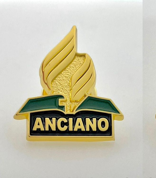 Official SDA Elder Lapel Pin – Gold-Toned - Pin de Anciano Oficial