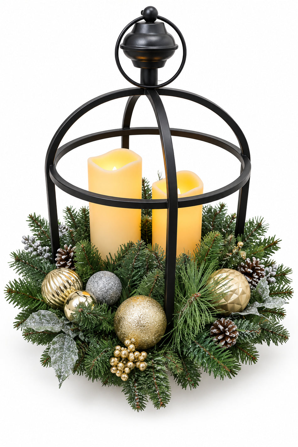 Metal Candle Holder and Centerpiece