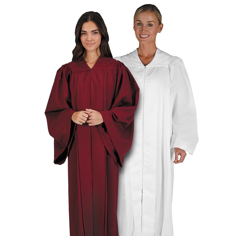 Gloria Collection Matte Choir Gown Black