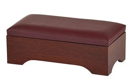 Personal Kneeler with Storage - Walnut Stain by Christian Brands