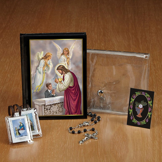 Blessed Sacraments First Communion Wallet Set