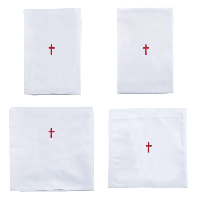 Red Cross Mass Linens Set - Poly Cotton Blend