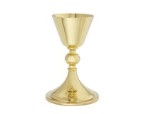 High Polish Chalice Plated in 24k gold