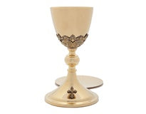 Stunning High Polish Chalice plated in 24K gold