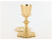 Gorgeous Gold Plated Chalice.