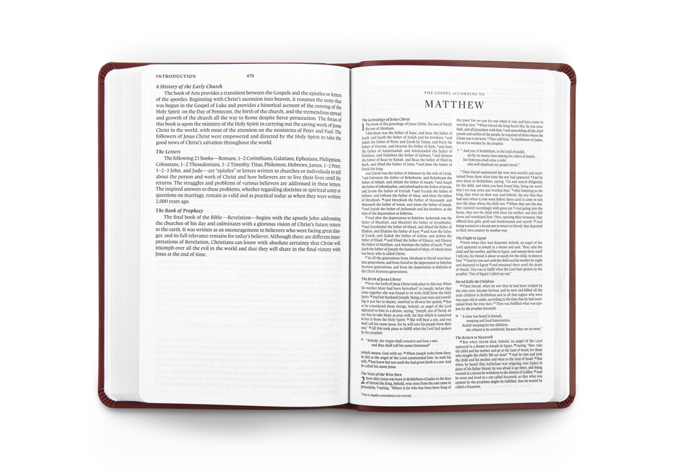 ESV Gift and Award Bible – Imitation Leather (Burgundy Trutone) by Crossway, product view 2