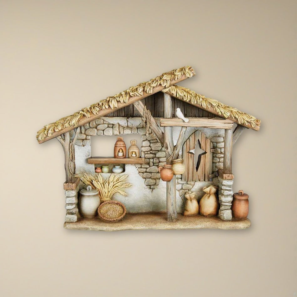 Bethlehem Nights Creche on a cream backdrop