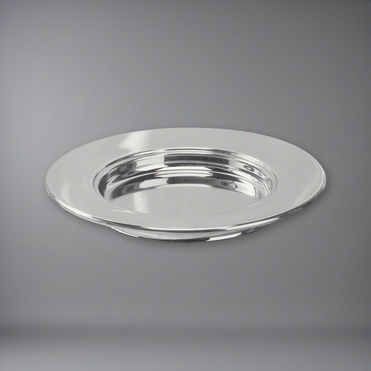 Bread Plate - Bio-Khrome by Artistic (405KR) on a soft grey backdrop