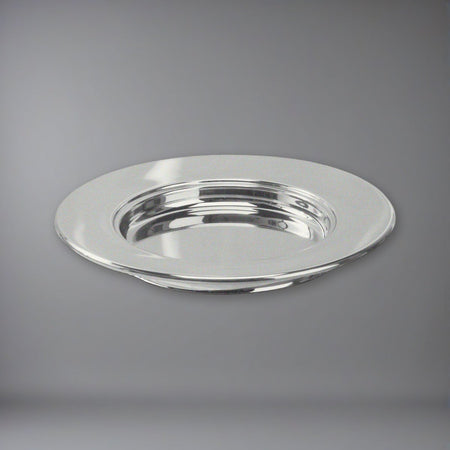 Bread Plate - Bio-Khrome by Artistic (405KR) on a soft grey backdrop