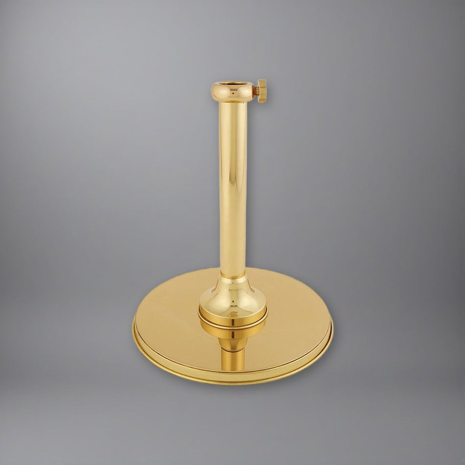 Crozier Stand on a soft grey backdrop