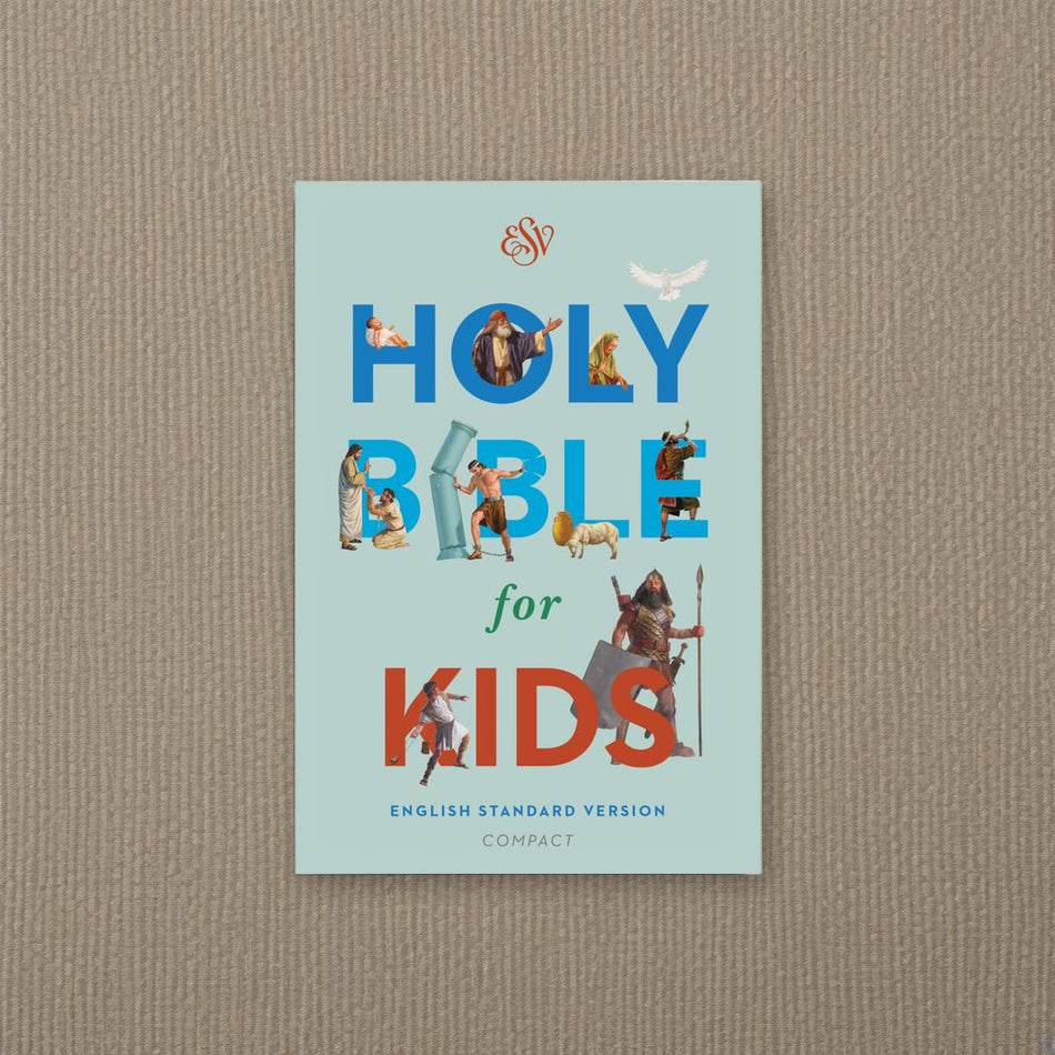 ESV Holy Bible for Kids, Compact on natural linen