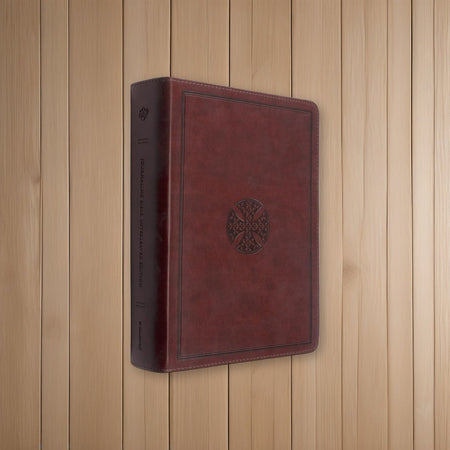 ESV Journaling Bible®, Interleaved Edition on oak boards