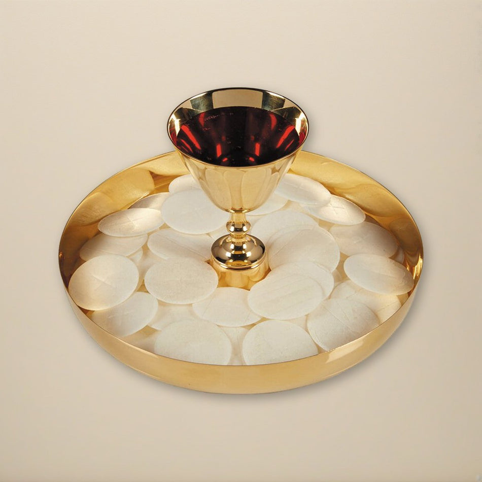 Intinction Set-Brass - 24kt Gold Plated on a cream backdrop