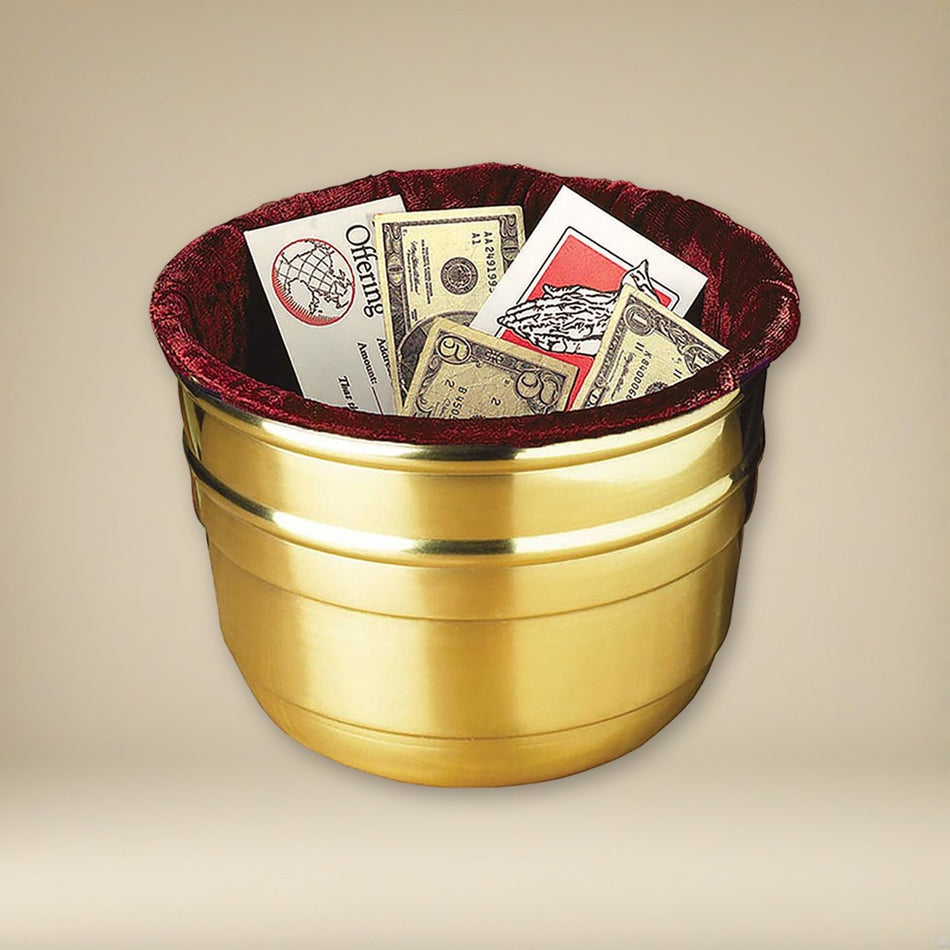 Large Offering Pot on a cream backdrop