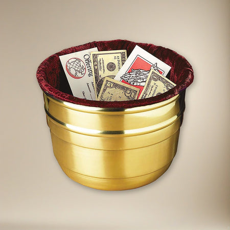 Large Offering Pot on a cream backdrop