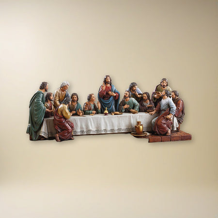 Last Supper Adams 15" H W Figure on a cream backdrop