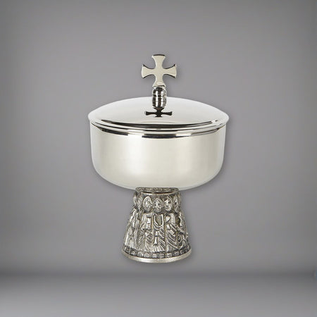 Last Supper Ciborium on a soft grey backdrop