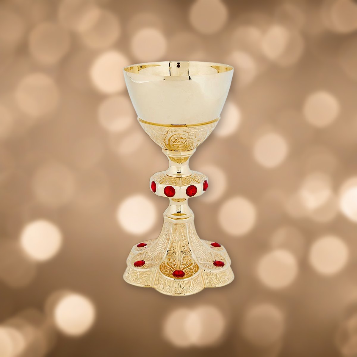 Matisse Chalice against soft golden light