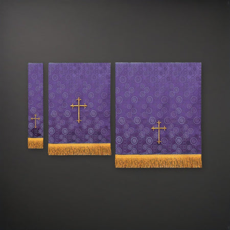 Millenova 3-pcs Set - Purple on a charcoal backdrop
