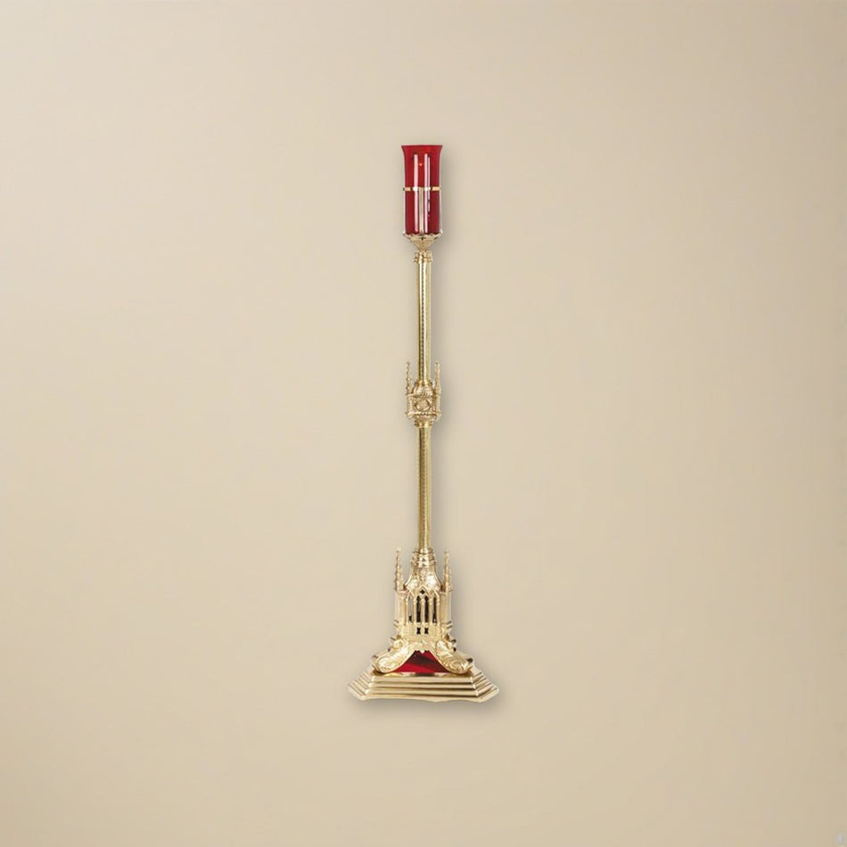 San Pietro Standing Sanctuary Holder on a cream backdrop