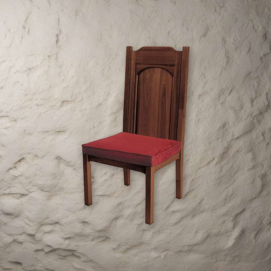 Thomas More Side Chair on a stone background