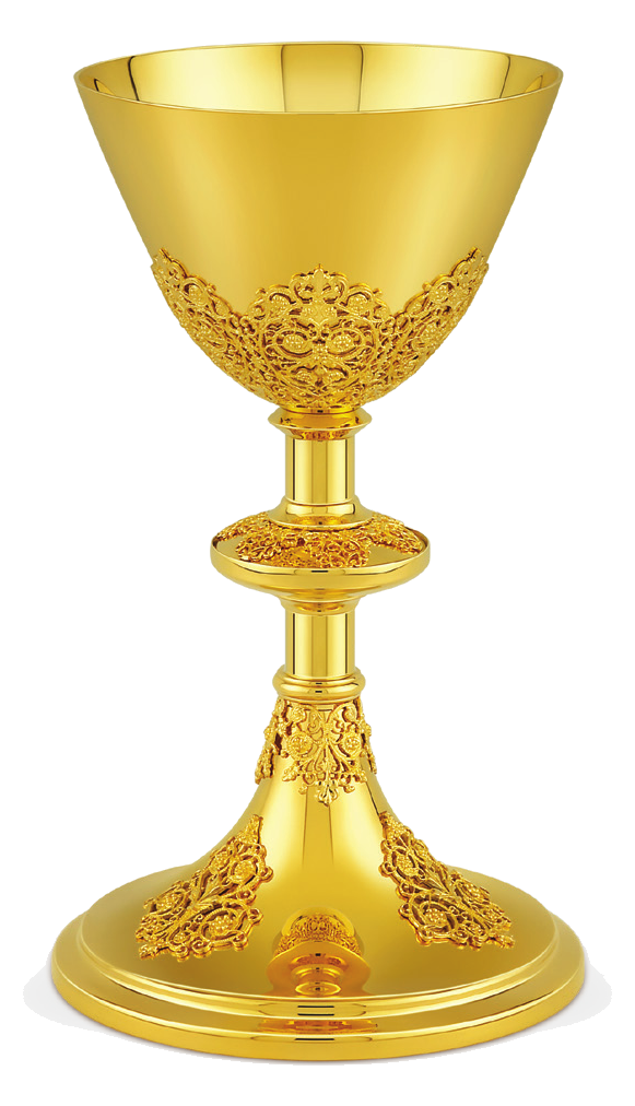 Chalice and Paten - 8 inch with 10 ounce capacity by Alviti