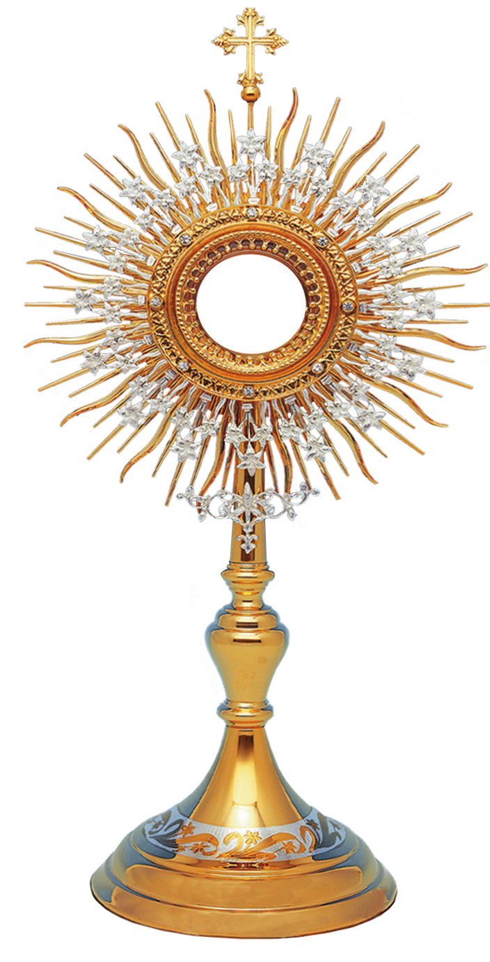 Monstrance - 24k Gold Plated by Alviti