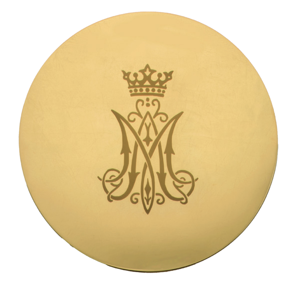 5½ " Engraved Marian Scale Paten by Alviti