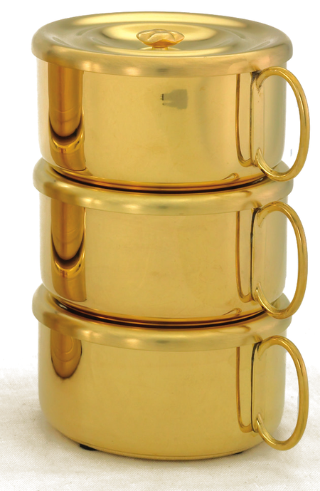 3pc. Stacking Ciboria Set by Alviti