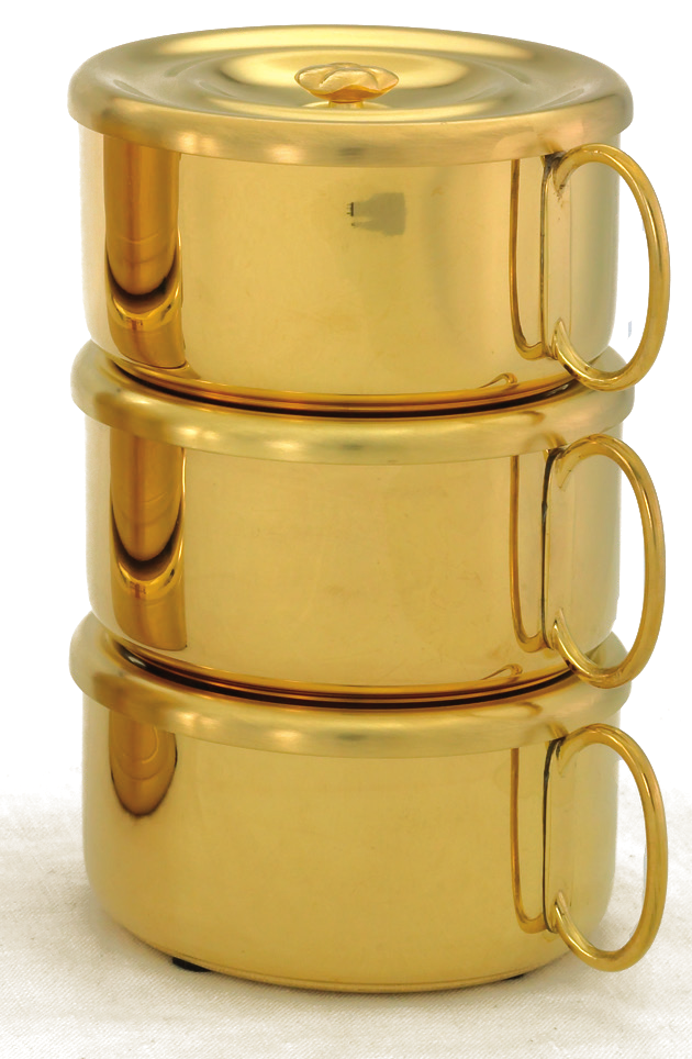 3pc. Stacking Ciboria Set by Alviti