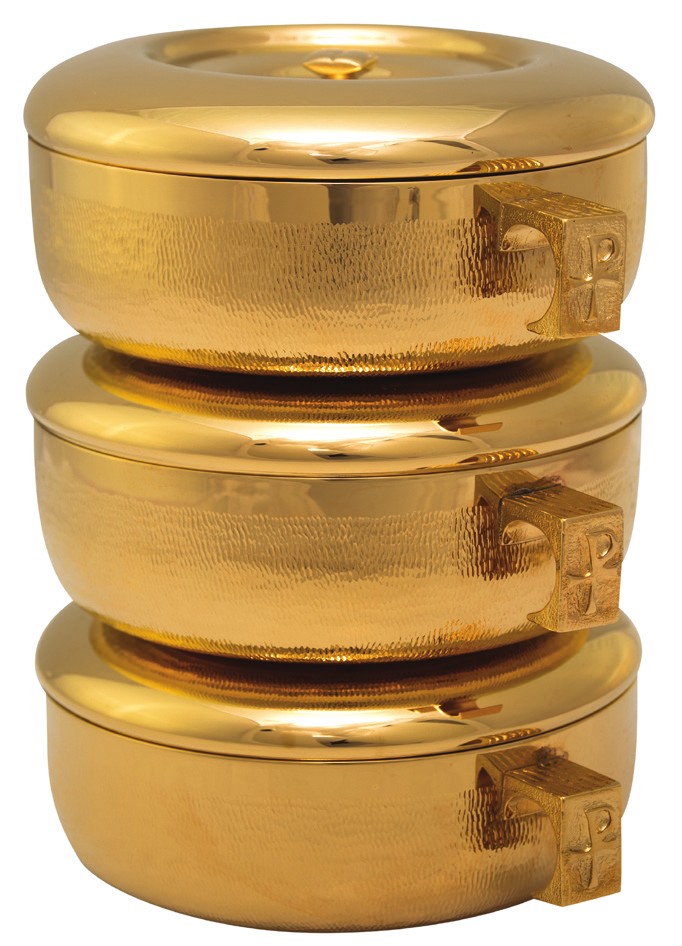 3pc. Stacking Ciboria Set-Textured by Alviti