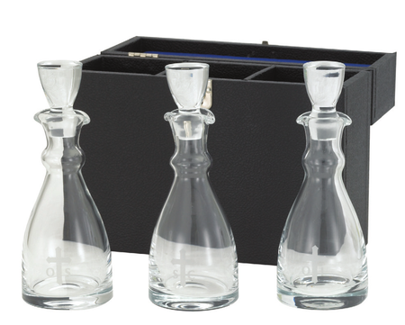 3 piece Chrismal Set with Case by Alviti