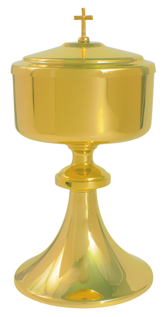 Gorgeous 24K gold plated Ciborium by Alviti