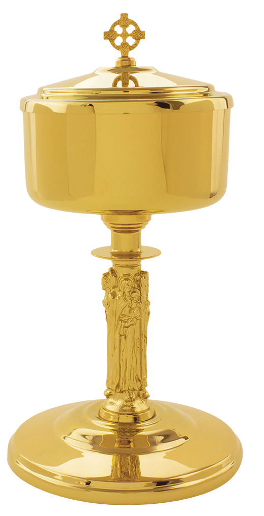 Gorgeous 24K gold plated Ciborium by Alviti