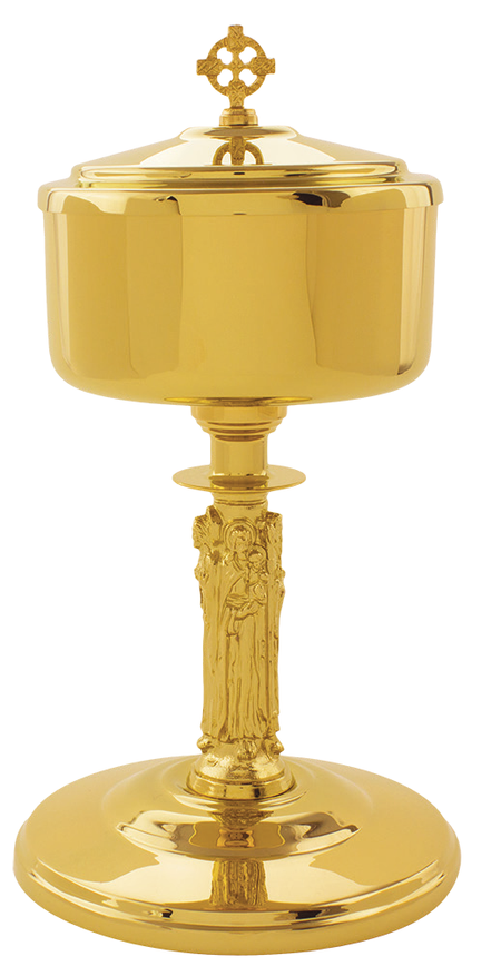 Gorgeous 24K gold plated Ciborium by Alviti