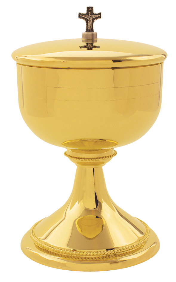 Our beautiful Ciborium plated in 24k gold by Alviti