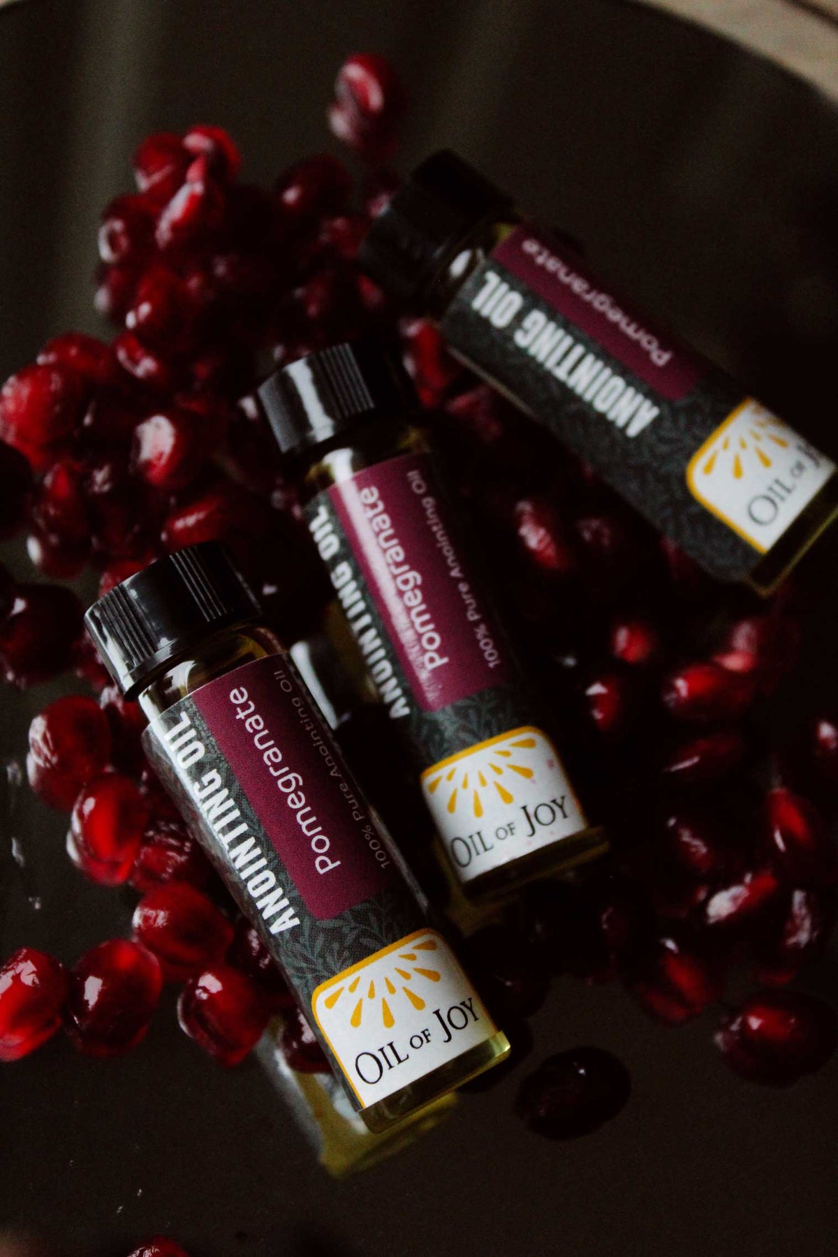 Anointing Oil - Pomegranate - 6 Pack - 1/4 oz by Swanson Christian Products, product view 5