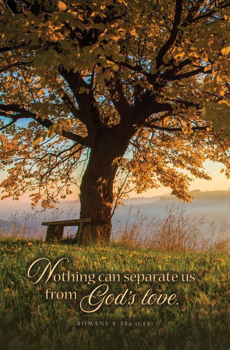 Funeral - Nothing Can Separate Us - Romans 8:38 (CEB) - Pkg 100 - Standard Bulletin by Anchor Christian Distributors