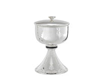 Beautiful silver plated ciborium