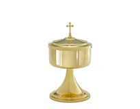 Beautiful 24k gold plated Ciborium