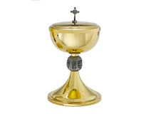 Beautiful 24K gold plated Ciborium