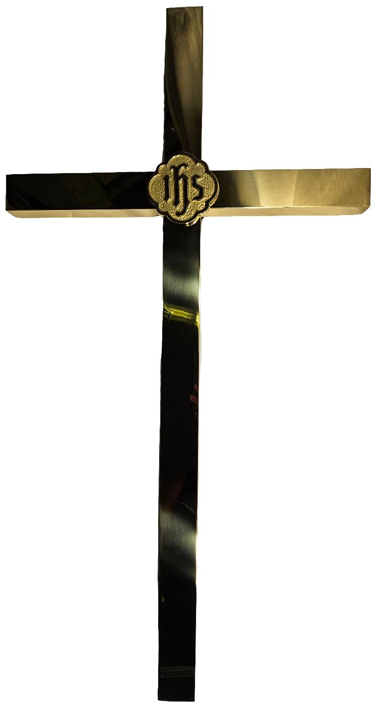 Beautiful Traditional Brass Hanging Cross