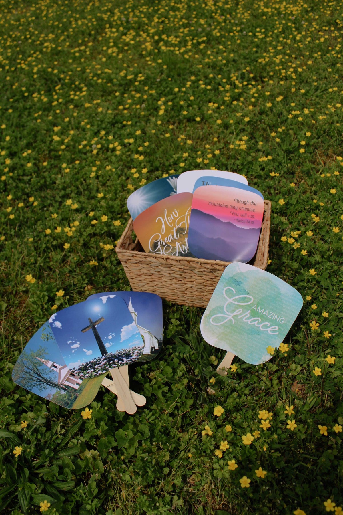 HAND FAN AMAZING GRACE PK50